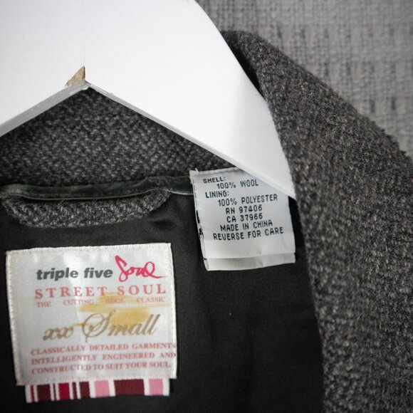 Triple 5 Soul Herringbone Snowflake Detail Blazer - Picture 6 of 8